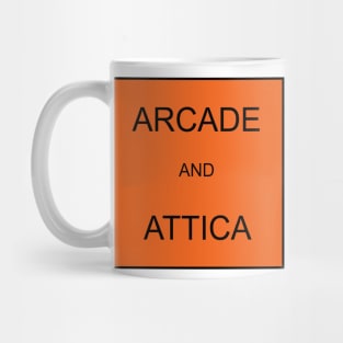 The Arcade & Attica Railroad Mug